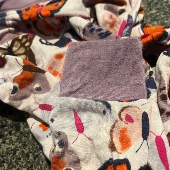 B-WP Butterfly Kisses Print Pajama Set by Little Sleepies - Picture 4 of 4